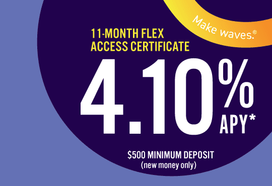 RadiFi Credit Union Flex Access CD