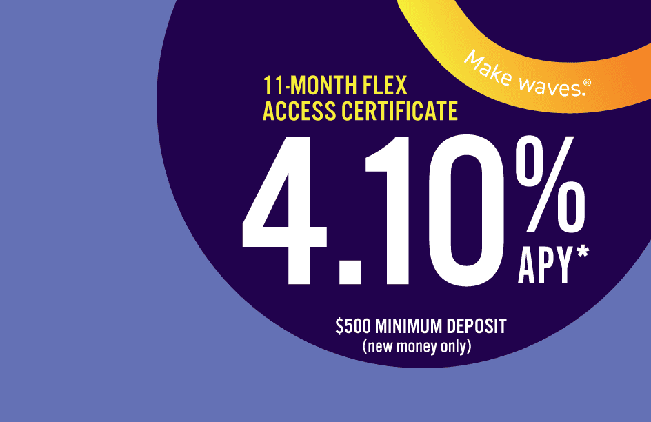 RadiFi Credit Union Flex Access CD