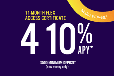 RadiFi Credit Union 11 Month Flex Access CD